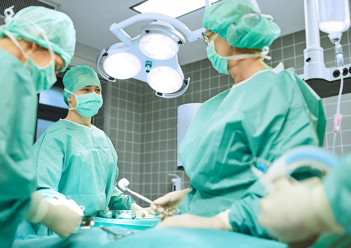 Einblick Operationssaal der Chirurgie - St. Elisabeth-Krankenhaus Salzgitter