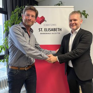 Generationswechsel im St. Elisabeth-Krankenhaus Salzgitter: Sebastian Margaschewski folgt als Geschäftsführer auf Lutz Blume